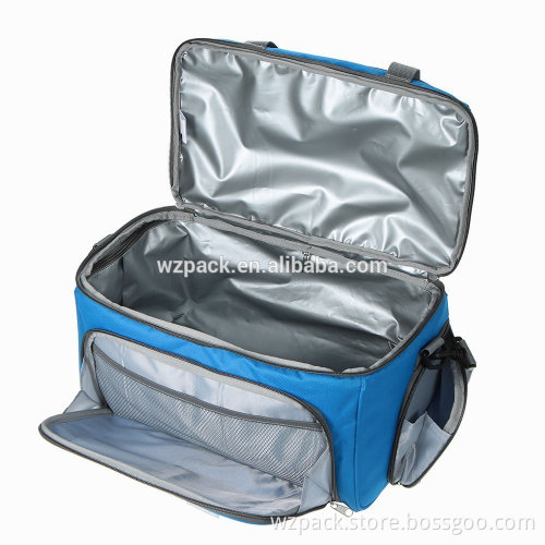 Factory Source OEM ODM Thermal Cooler Lunch Bag Portable Food Box Handbag Outdoor Picnic Storage Bag 20L WZ-888A